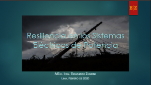 Resiliencia sector eléctrico - febrero 2020